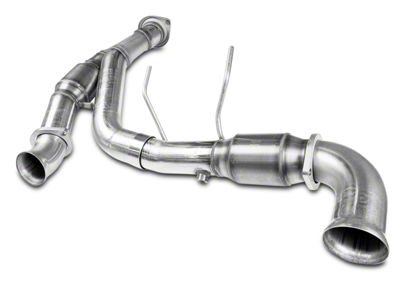 Kooks 3-Inch GREEN Catted Y-Pipe (15-20 5.0L F-150 w/ Long Tube Headers)