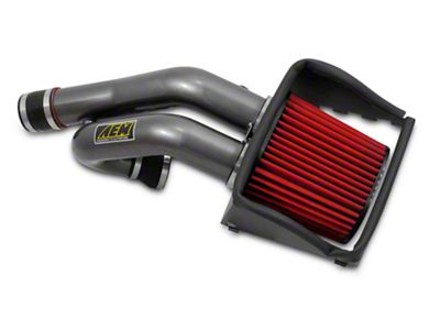 AEM Induction Brute Force Cold Air Intake; Gunmetal Gray (15-23 2.7L EcoBoost F-150)