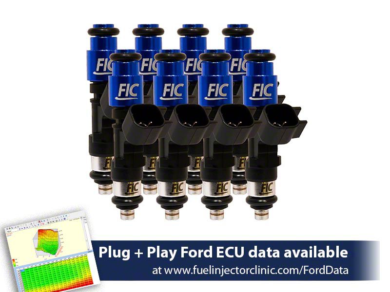 Fuel Injector Clinic F-150 Fuel Injector Set - 445cc IS408-0445H (10-14 ...