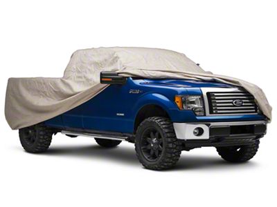 Covercraft Custom Car Covers 3-Layer Moderate Climate Car Cover; Gray (04-14 F-150)