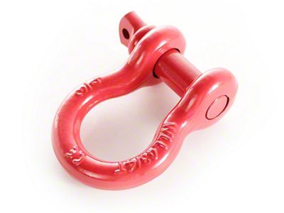 Rugged Ridge 3/4-Inch 9,500 lb. D-Ring Shackle; Red