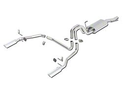 Borla Touring Dual Exhaust System with Polished Tips; Rear Exit (04-08 4.6L F-150)
