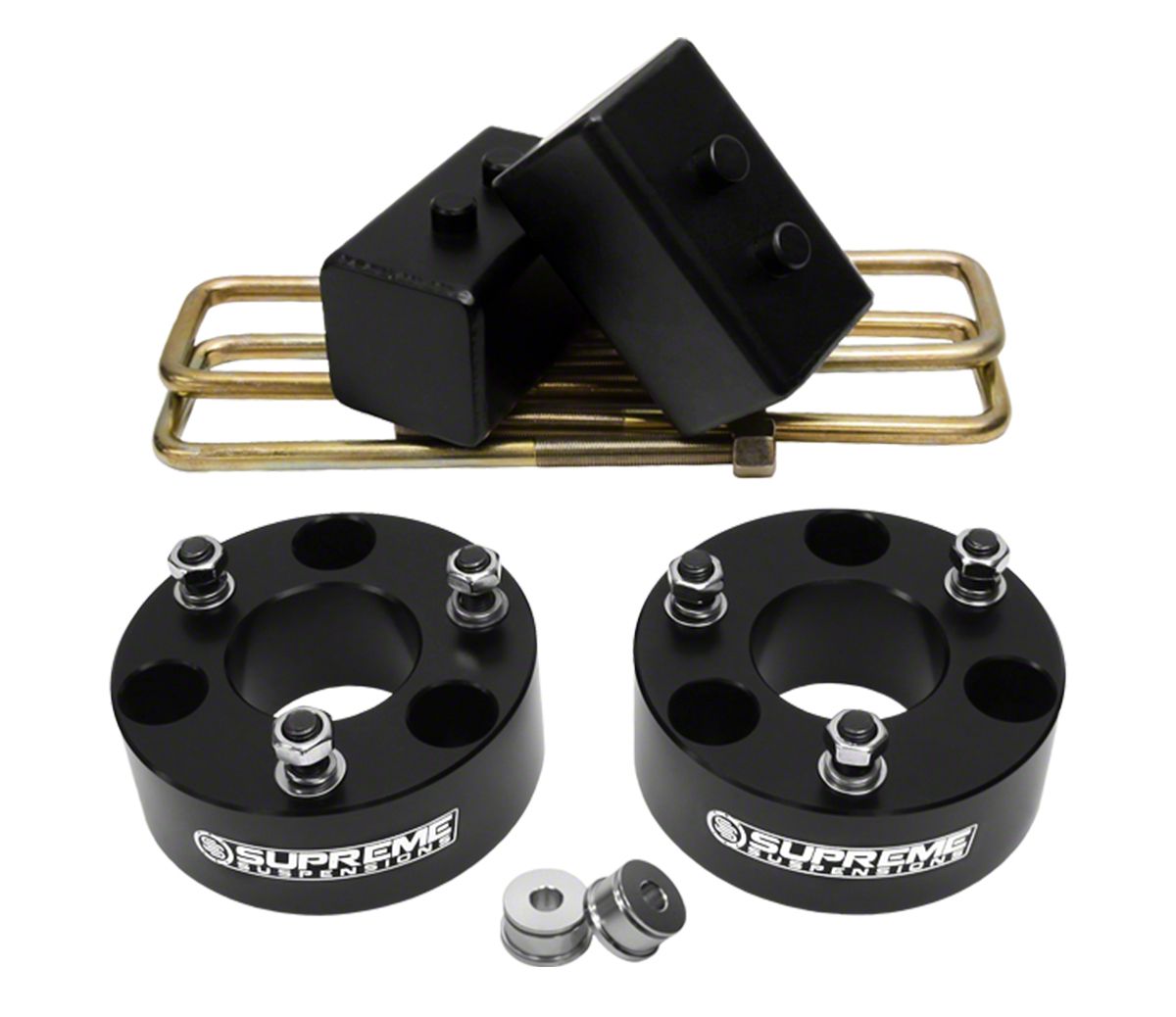 Supreme Suspensions F-150 2.5 in. Front in. Rear Pro Lift Kit  FDF104FK2530 (04-20 2WD/4WD F-150, Excluding Raptor)