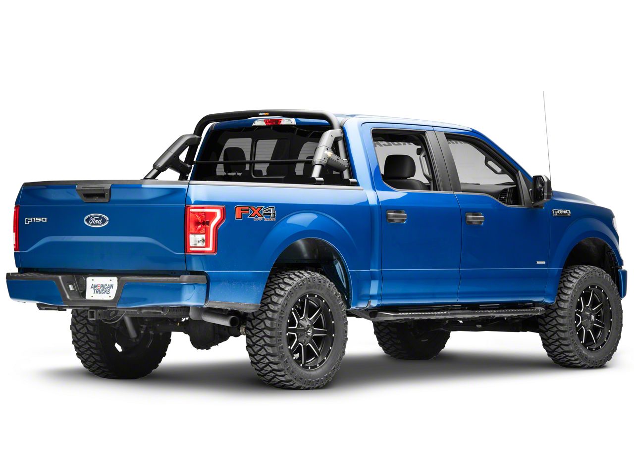 K3 Light Roll Bar; Black (15-23 F-150)
