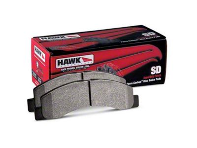 Hawk Performance SuperDuty Brake Pads; Front Pair (15-20 F-150)