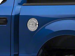 RedRock Fuel Door Cover; Chrome (15-20 F-150, Excluding Diesel)
