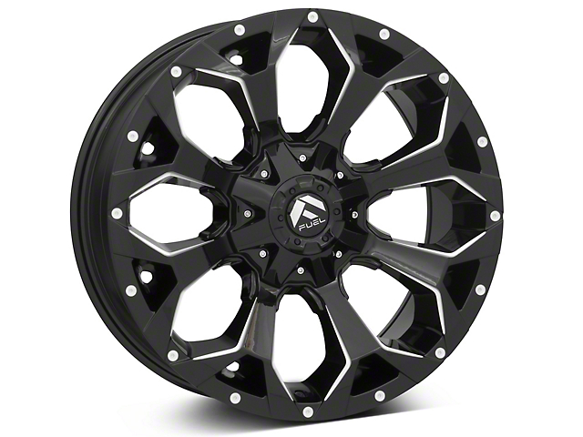 Fuel Wheels Assault Gloss Black 6-Lug Wheel; 20x9; 1mm Offset (15-20 Tahoe)