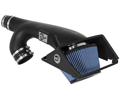 AFE Magnum FORCE Stage-2 Cold Air Intake with Pro 5R Oiled Filter; Black (17-20 3.5L EcoBoost F-150, Excluding Raptor)