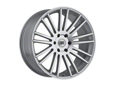 Black Rhino Kruger Silver 6-Lug Wheel; 24x10; 35mm Offset (15-20 F-150)