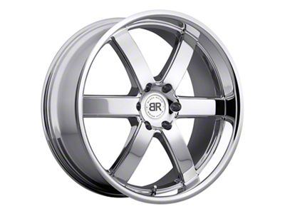 Black Rhino Pondora Chrome 6-Lug Wheel; 24x10; 35mm Offset (04-08 F-150)