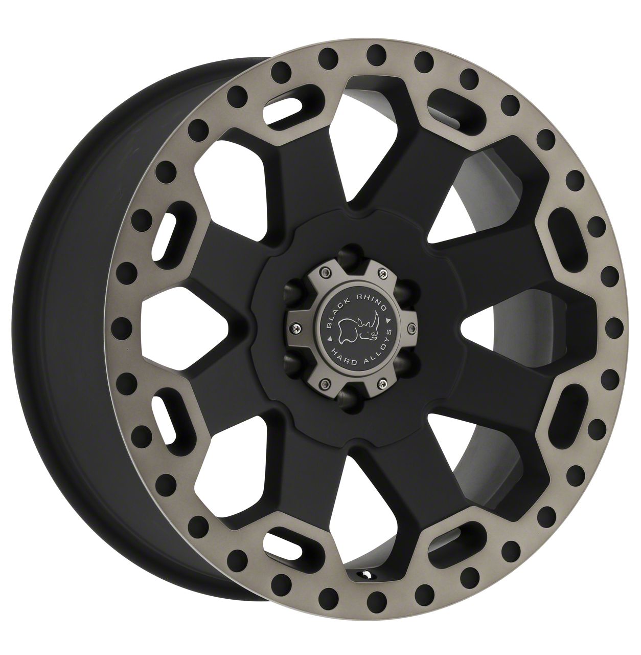 Black Rhino F 150 Warlord Dark Tint Matte Black 6 Lug Wheel 20x9 12mm Offset 2090war