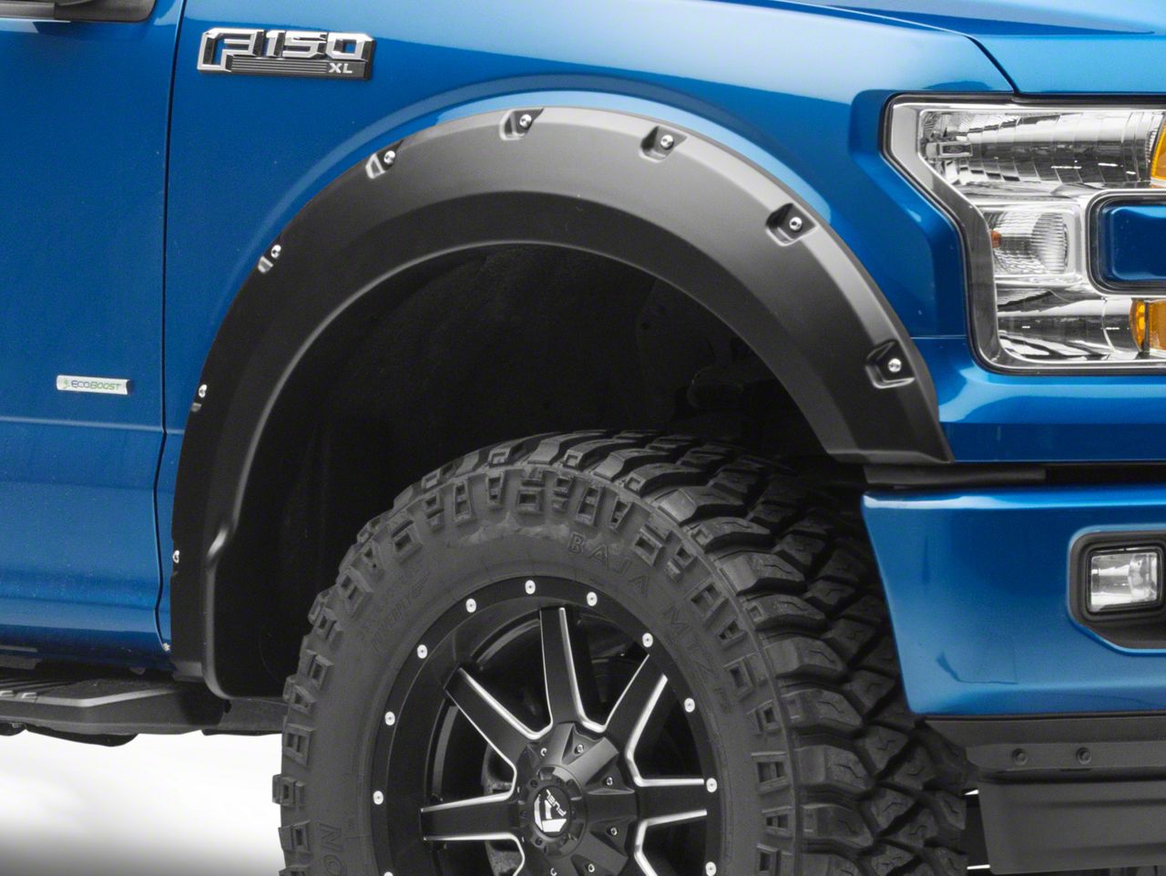 RedRock F-150 Pocket Style Fender Flares T541442 (15-17 F-150 ...