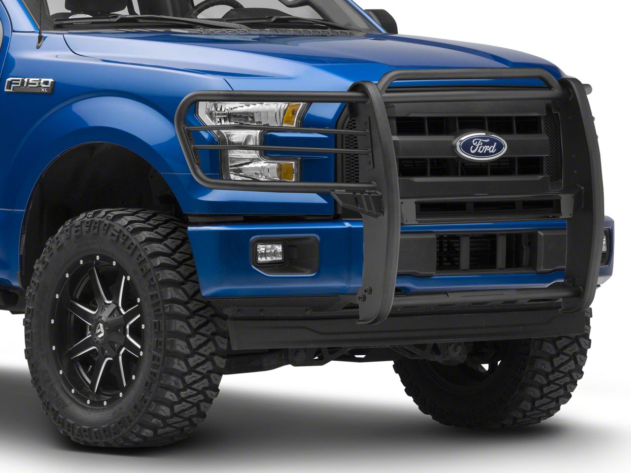 F150 Sportsman X Grille Guard; Textured Black (1520 F150, Excluding