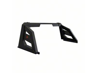 Armour Roll Bar with 50-Inch LED Light Bar Mounting Brackets; Black (11-16 F-250 Super Duty)