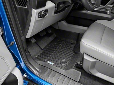 Proven Ground TruShield Precision Molded Front Floor Liners; Black (15-23 F-150)