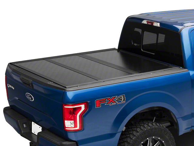 Rough Country Low Profile Hard Tri-Fold Tonneau Cover (15-23 F-150 w/ 5-1/2-Foot Bed)