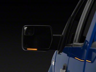 Raxiom Axial Series Sequential Side Mirror LED Turn Signals; Smoked (04-14 F-150)