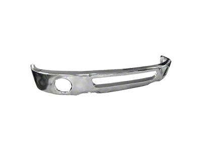 Replacement Front Bumper with Fog Light Openings; Chrome (06-08 F-150)