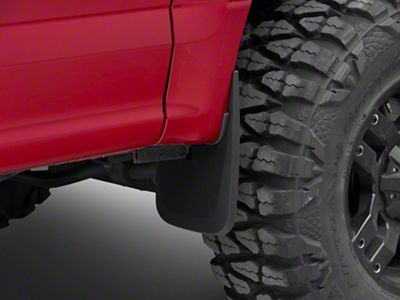 RedRock Custom Molded Mud Guards; Front and Rear (15-20 F-150 w/o OE Fender Flares)