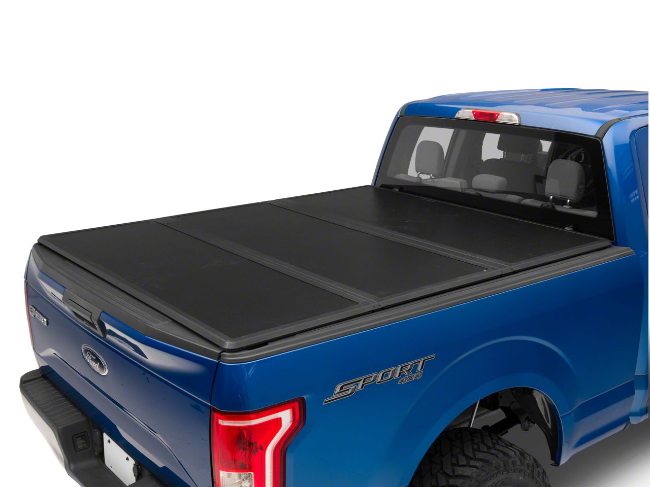 RedRock F-150 Hard Tri-Fold Tonneau Cover T548452 (15-23 F-150) - Free ...