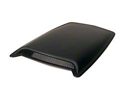 Eclipse Hood Scoop; Smooth Black (02-09 RAM 1500)