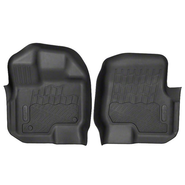 F-150 Floor Mats; Super Crew Front; 2-Piece (09-14 F-150 SuperCrew)