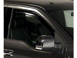 Putco Element Tinted Window Visors; Channel Mount; Front and Rear (21-23 F-150 SuperCab)