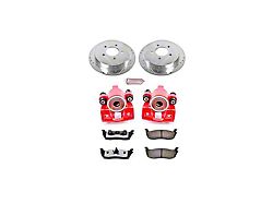 PowerStop Z36 Extreme Truck and Tow 5-Lug Brake Rotor, Pad and Caliper Kit; Rear (Late 00-03 F-150 w/ Rear Disc Brakes; 99-03 F-150 Lightning)