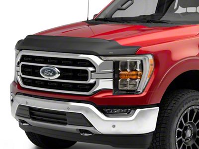 Aeroskin II Hood Protector; Textured Black (21-23 F-150, Excluding Raptor & Tremor)