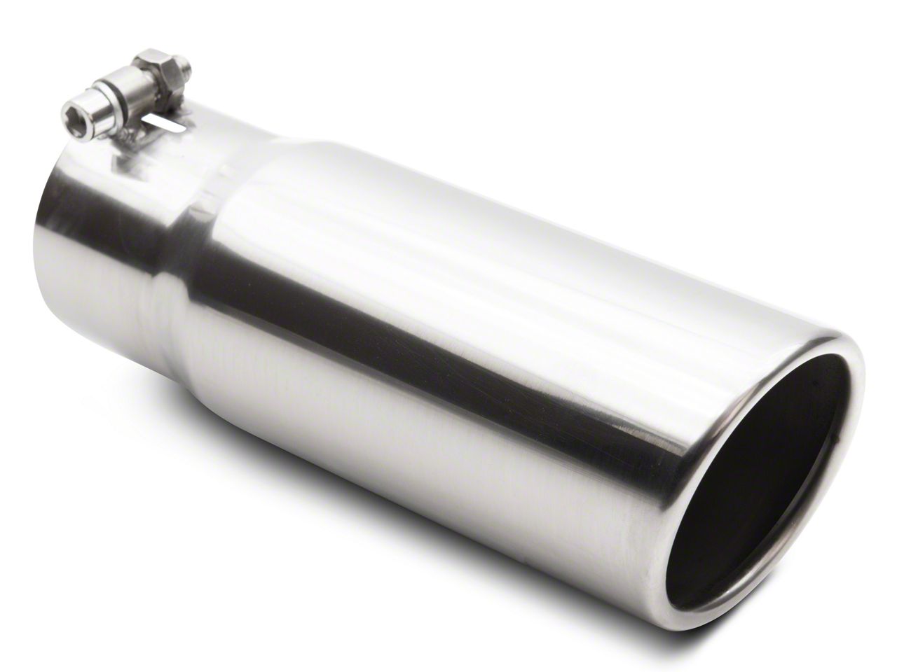 Proven Ground F-150 3.50-Inch Polished Custom Rolled Exhaust Tip; 3 ...