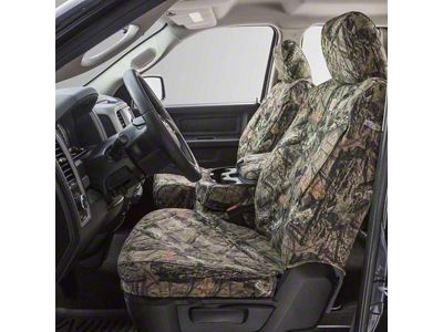 Covercraft SeatSaver Custom Front Seat Covers; Carhartt Mossy Oak Break-Up Country (15-20 F-150 w/ Bench Seat)
