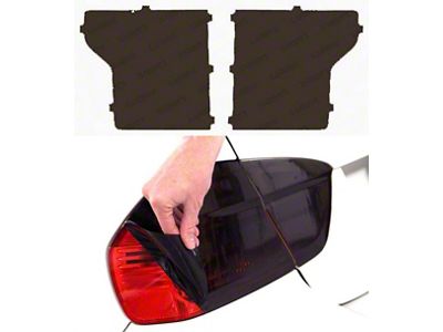 Lamin-X Tail Light Tint Covers; Charcoal (15-17 F-150 w/ Factory Halogen Non-BLIS Tail Lights)