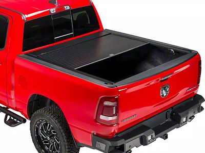 Pace Edwards BedLocker Electric Retractable Bed Cover; Gloss Black (21-23 F-150 w/ 5-1/2 & 6-1/2-Foot Bed)