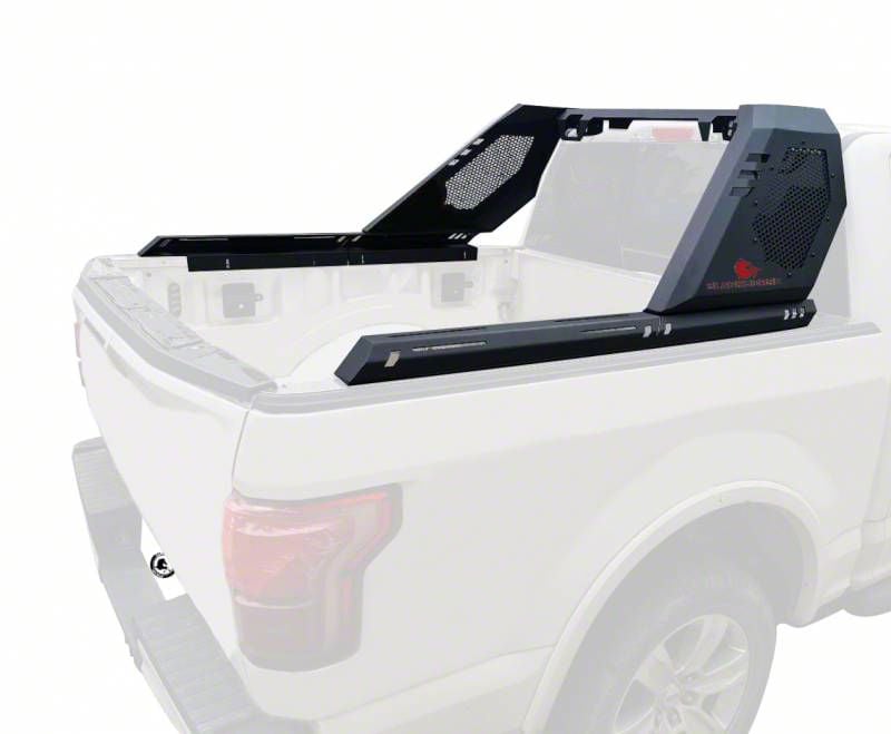 RAM 1500 Vigor Roll Bar with Cube Lights; Black (09-23 RAM 1500 w/o RAM ...