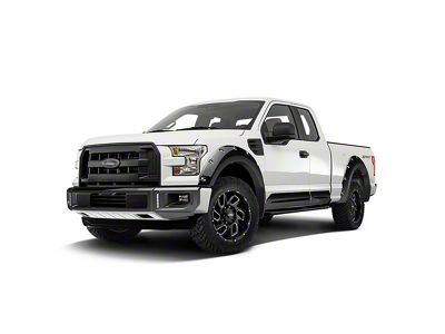 Air Design OE Style Off-Road Styling Kit with Fender Vents; Satin Black (15-17 F-150 SuperCab, Excluding Raptor)