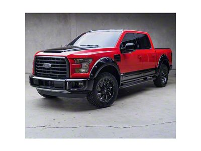 Air Design OE Style Off-Road Styling Kit with Fender Vents; Satin Black (15-17 F-150 SuperCrew, Excluding Raptor)