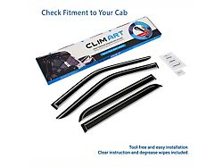 Tape-On Window Deflectors (17-23 F-350 Super Duty SuperCrew)