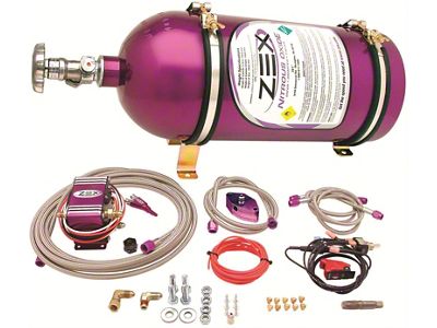ZEX Wet Injected Nitrous System with Purple Bottle (99-03 V8 F-150, Excluding Supercharged)