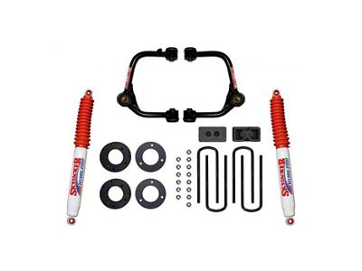 SkyJacker 3-Inch Upper A-Arm Suspension Lift Kit with Hydro Shocks (21-23 4WD F-150 SuperCab, SuperCrew, Excluding Raptor)