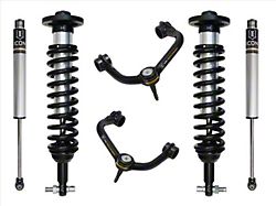 ICON Vehicle Dynamics 0 to 3-Inch Suspension Lift System with Tubular Upper Control Arms; Stage 2 (21-23 2WD F-150)