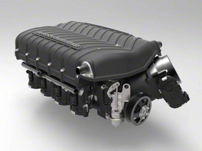 Whipple W185RF 3.0L Intercooled Supercharger Kit; Black; Stage 1 (15-17 5.0L F-150)
