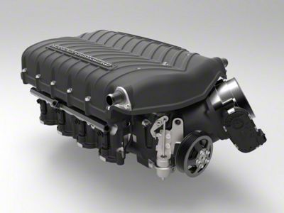 Whipple W185RF 3.0L Intercooled Supercharger Kit; Black; Stage 2 (15-17 5.0L F-150)