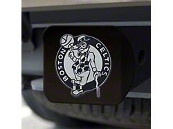 Hitch Cover with Boston Celtics Logo; Green (Universal; Some Adaptation May Be Required)