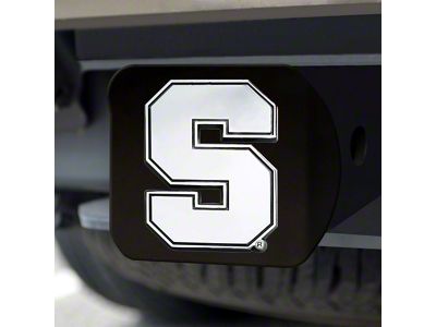 Hitch Cover with Syracuse University Logo; Black (Universal; Some Adaptation May Be Required)