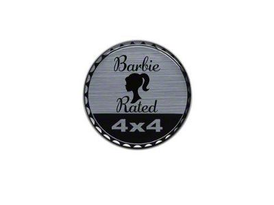 Barbie Rated Badge (Universal; Some Adaptation May Be Required)