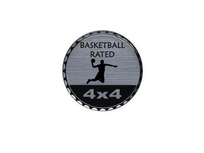 Basketball Rated Badge (Universal; Some Adaptation May Be Required)