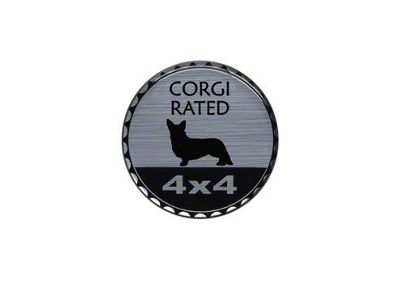 Corgi Rated Badge (Universal; Some Adaptation May Be Required)