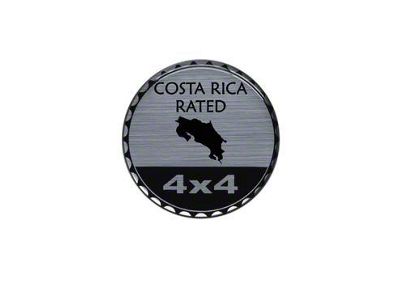 Costa Rica Rated Badge (Universal; Some Adaptation May Be Required)