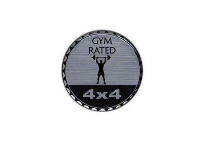 Gym Rated Badge (Universal; Some Adaptation May Be Required)