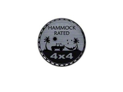 Hammock Rated Badge (Universal; Some Adaptation May Be Required)